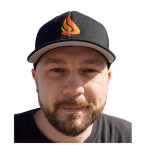 Kingdom Fire Fitted Hat - "Light it up" Edition