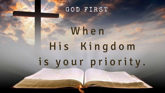 Kingdom Priority